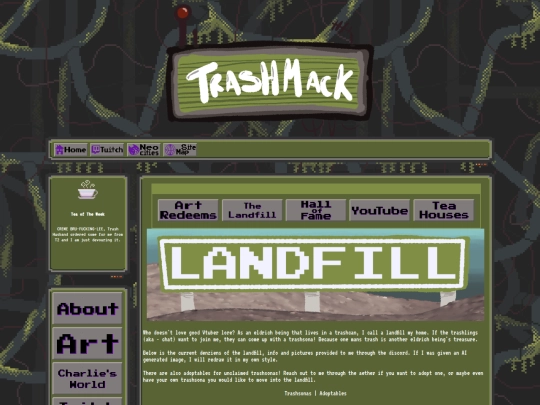 Twitch Pages/LandfillA screenshot