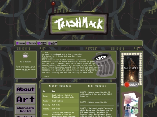 frontpage screenshot