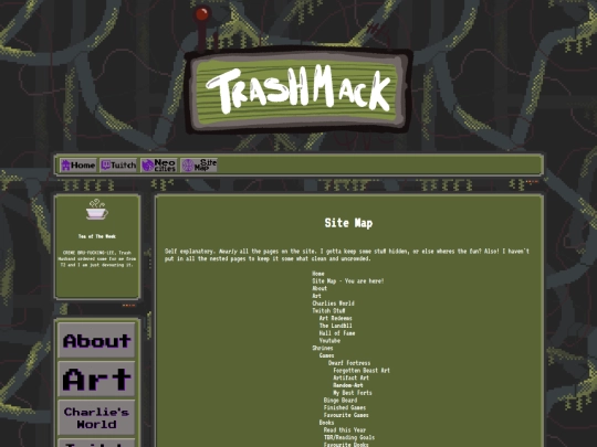 sitemap screenshot