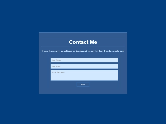 contact screenshot