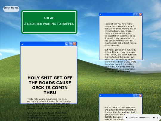 driving screenshot