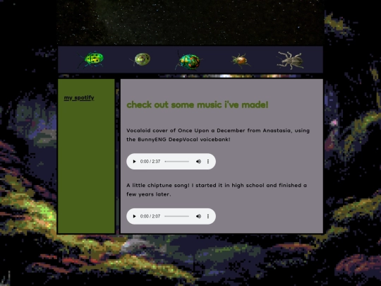music screenshot