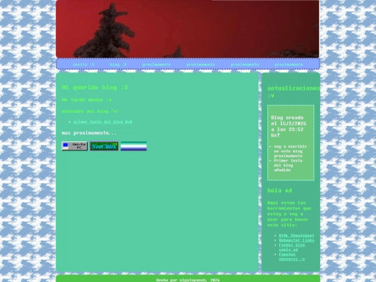blog screenshot