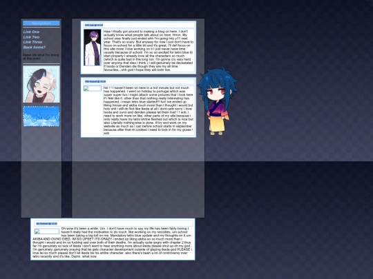blog screenshot