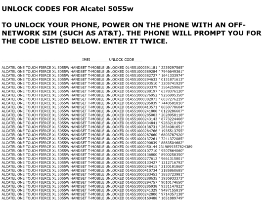 5055W screenshot