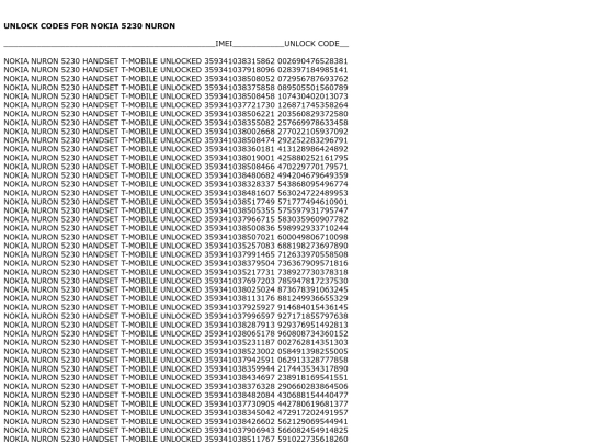 5230 screenshot