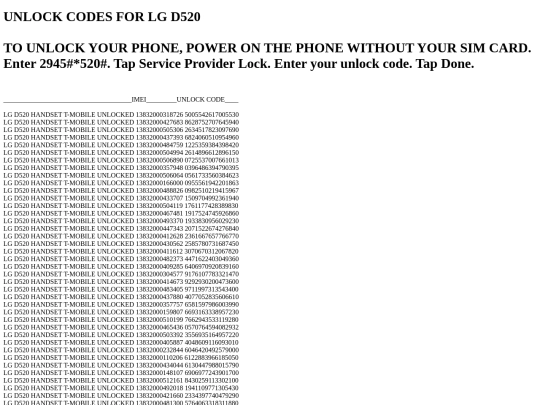 d520 screenshot