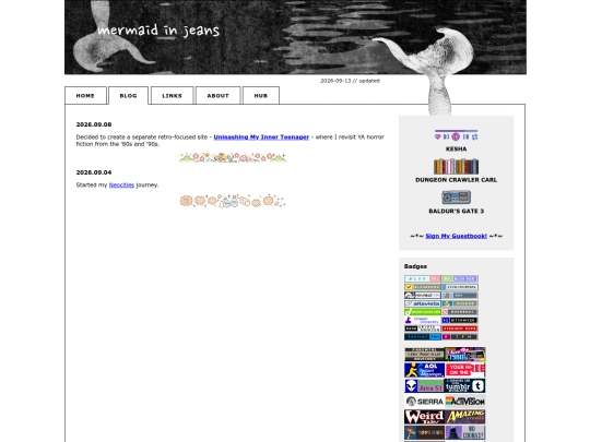 blog screenshot