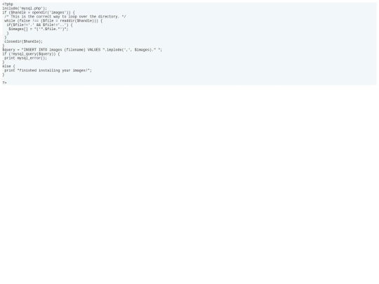 install_images screenshot