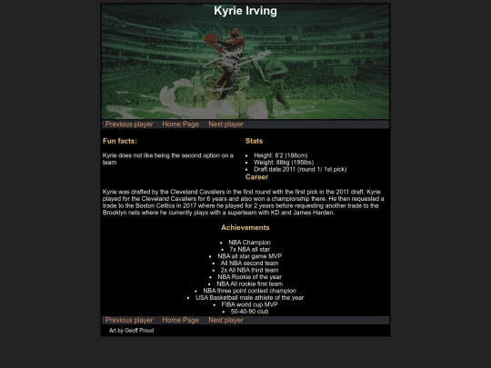 Kyrie screenshot
