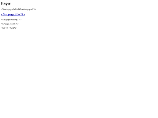 layouts/page-list screenshot
