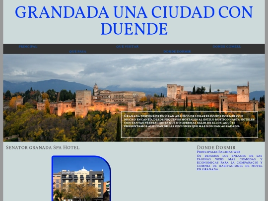 granada/dondedormir screenshot