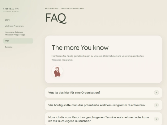 faq screenshot