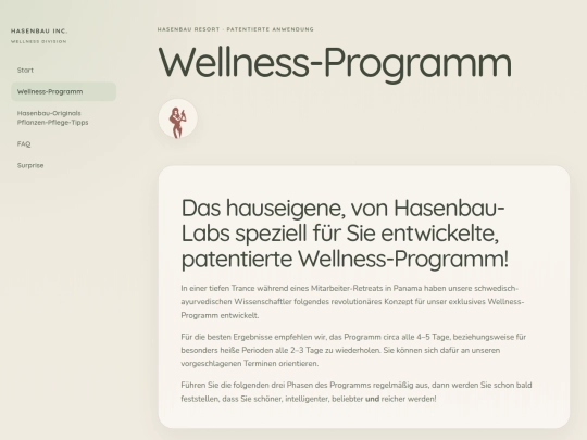 wellness screenshot