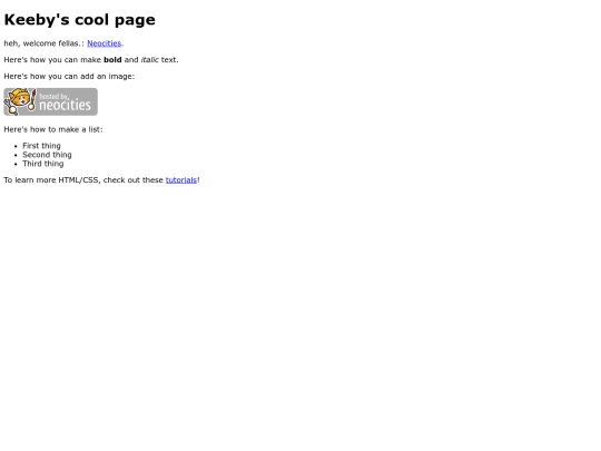 index screenshot