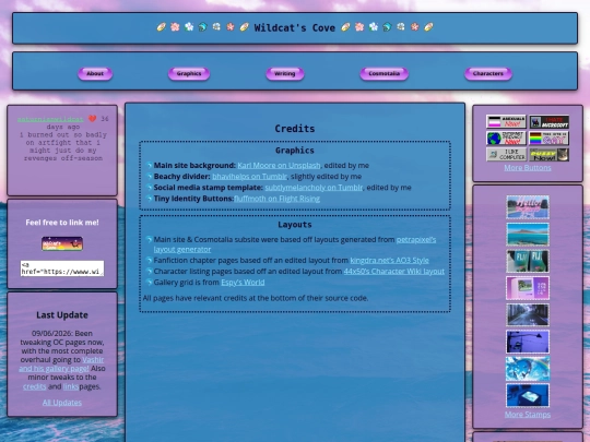 about/credits screenshot