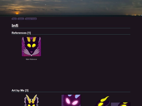 ocs/cosmotalia/infi/gallery screenshot