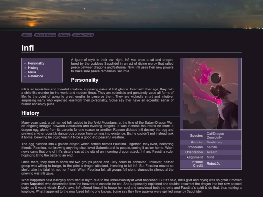 ocs/cosmotalia/infi screenshot