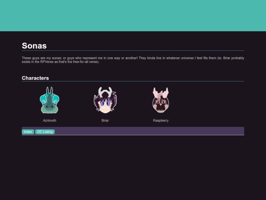 ocs/sonas screenshot