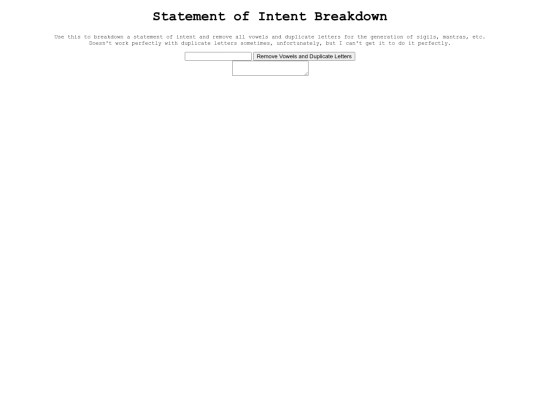 breakdown screenshot