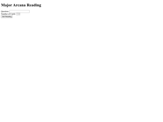 tarotreading screenshot