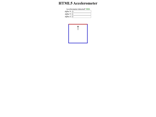 Acelero/acelerometro screenshot
