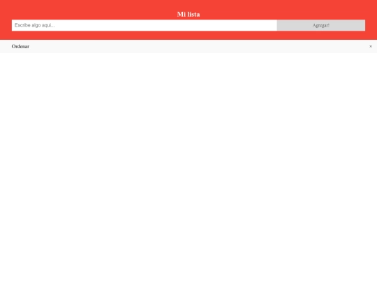 Listas/Lista screenshot