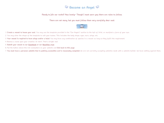 angelical/rules screenshot