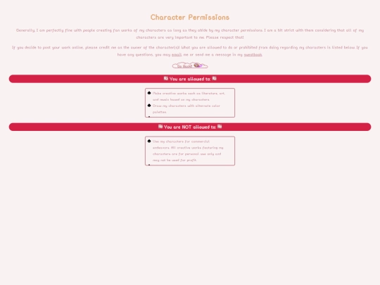 characters/permissions screenshot