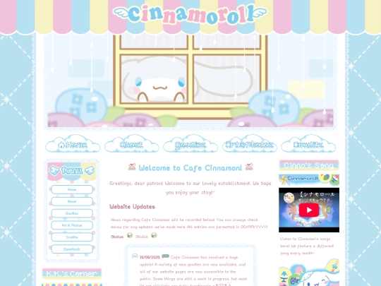 cinnamoroll screenshot