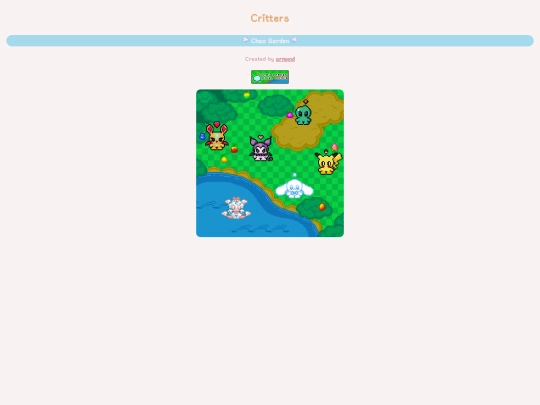 cliques/critters screenshot