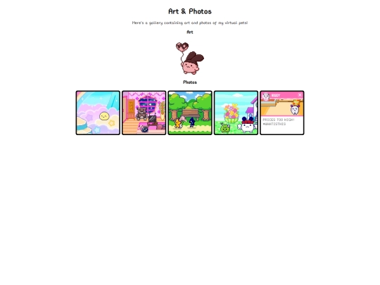 tamagotchi/art-photos screenshot