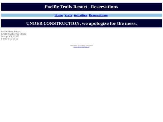 PacificTrailsResort/PTR_reservations screenshot