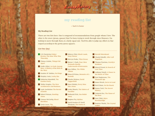 books screenshot