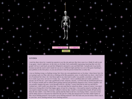 diary/entry03 screenshot