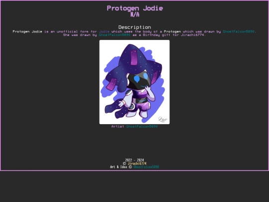 OC Stats/Pages/Alt Forms/Protogen Jodie screenshot