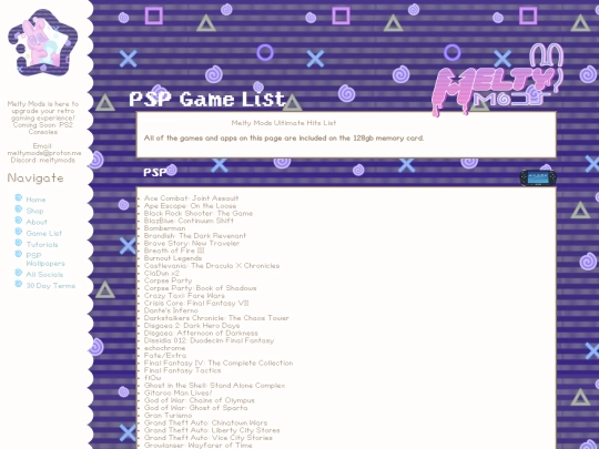pspgames screenshot