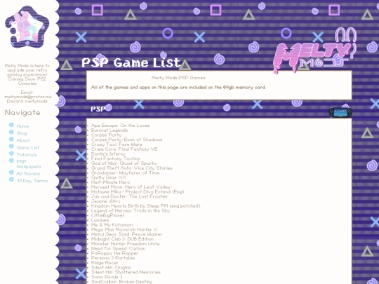 pspgames64 screenshot