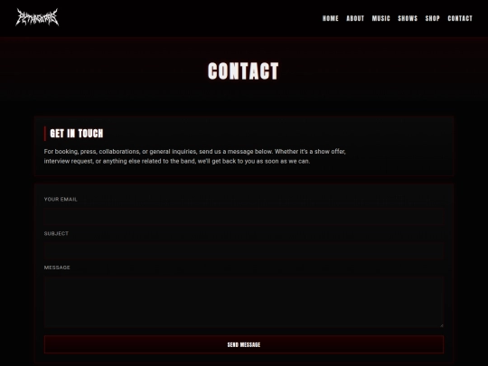 contact screenshot