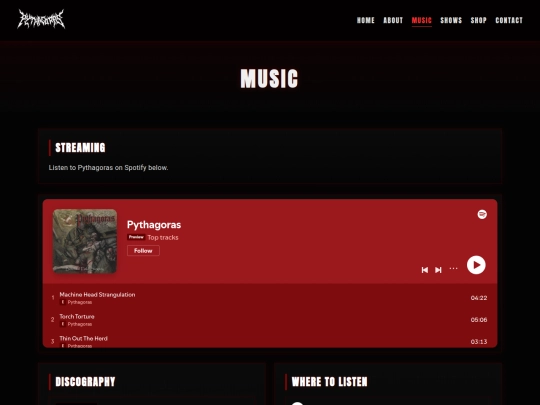 music screenshot