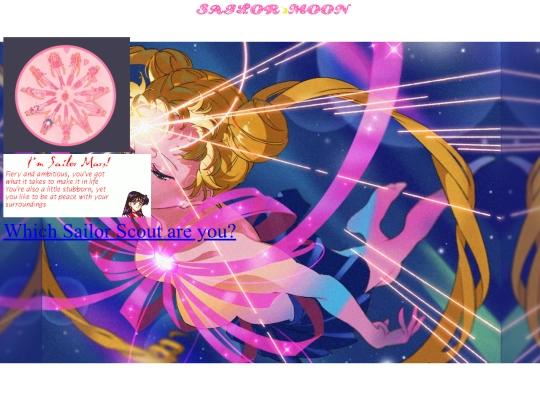 Sailormoon screenshot