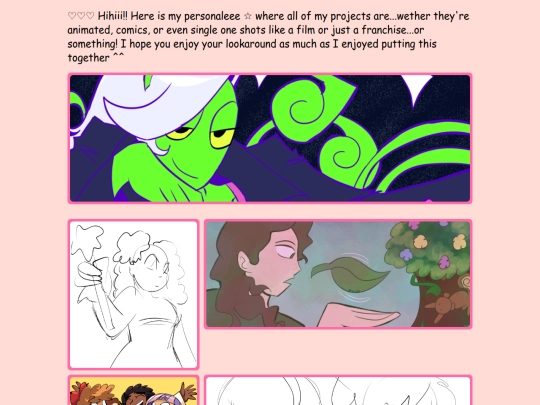 projects screenshot