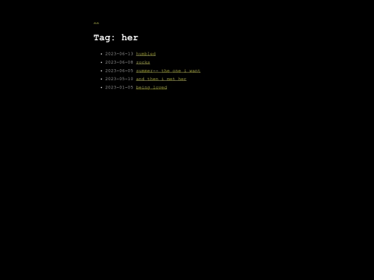 tag/her screenshot