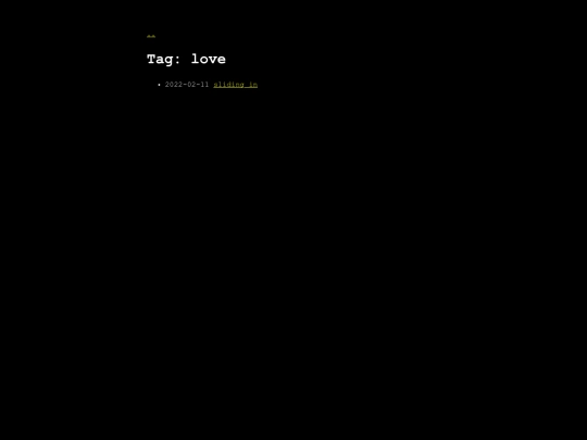 tag/love screenshot