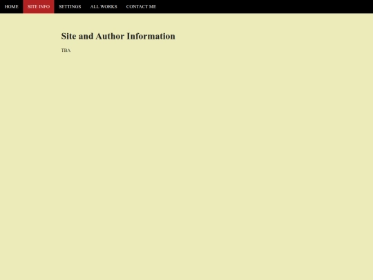 info screenshot