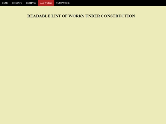 list screenshot