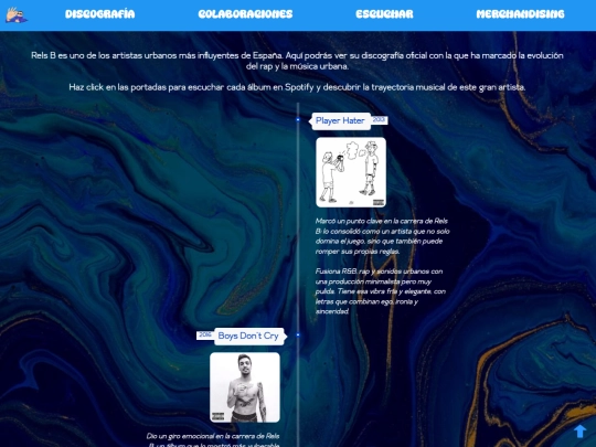 discography screenshot