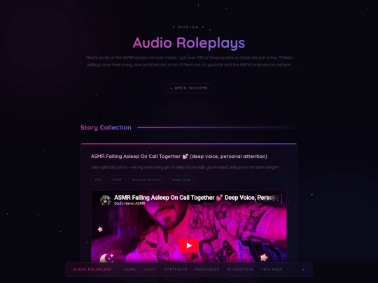 audio-roleplays screenshot