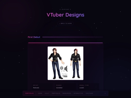 vtuber-designs screenshot