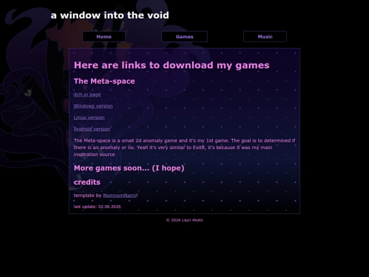 games screenshot